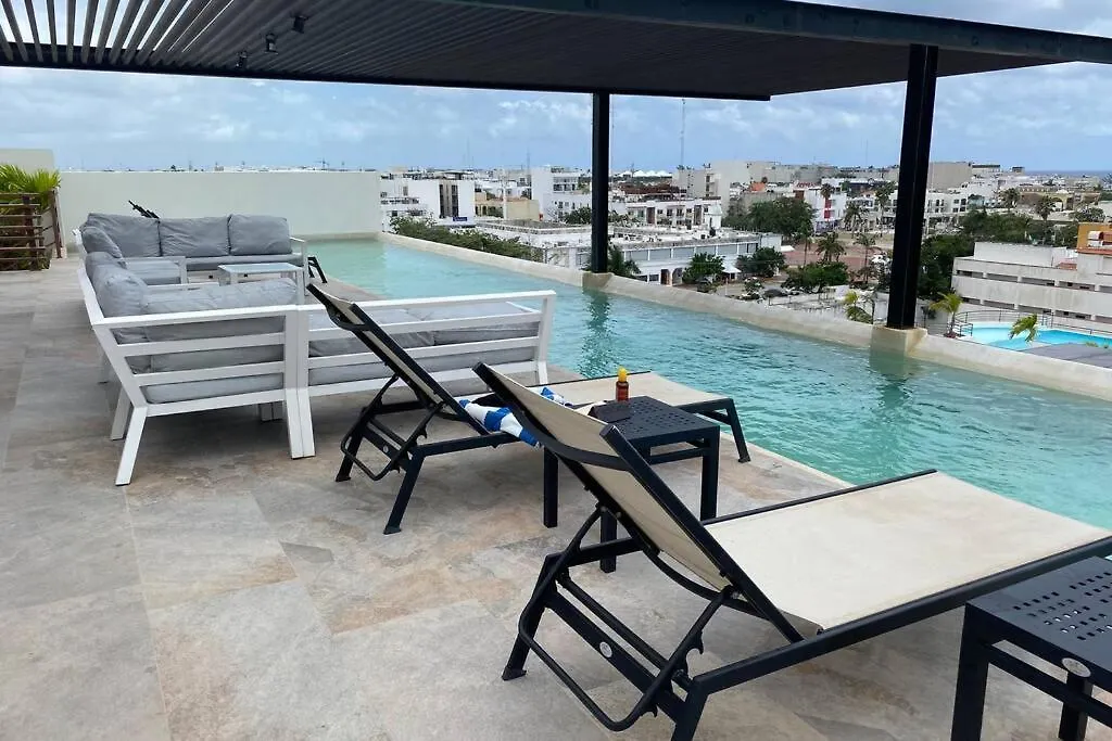 Apartmán Penthouse Arenis Playa del Carmen Mexiko